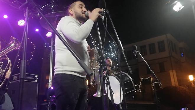 Marko Markovic Brass Band στην υποδοχή του νέου έτους στο Ντολτσό 2020 ( Video )