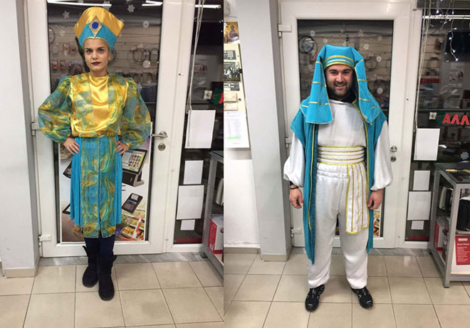 Παρέα τα Μπουκλούκια στολή για παρέλαση 2017
